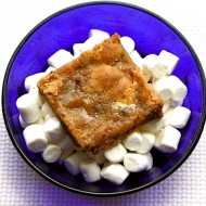 marshmallow blondies
