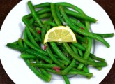 green beans with lemon and shallots