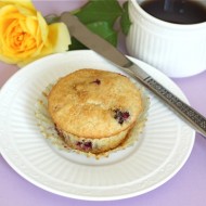 blackberry lime muffin