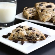 cookies n cream scone