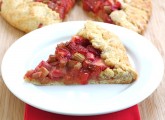 strawberry rhubarb galette