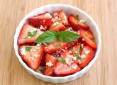 strawberry balsamic salad