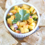 peach cilantro salsa