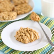 peanut butter banana cookies