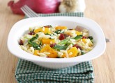 roasted butternut squash orzo salad