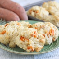 sweet potato and rosemary biscuits