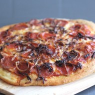 pepperoni-pizza-with-caramelized-onions
