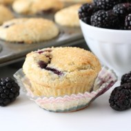 lemon-ricotta-blackberry-muffin