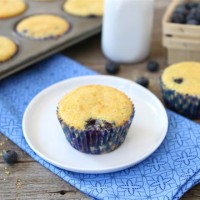 Blueberry Corn Muffins (Two Peas and Their Pod)