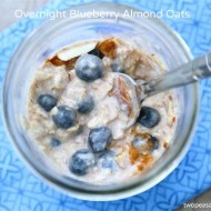 Overnight Blueberry Almond Oats | Two Peas and Their Pod