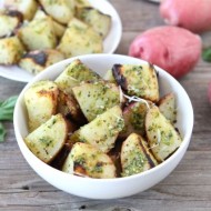 Grilled Pesto Potatoes-Two Peas and Their Pod