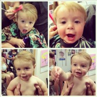 Caleb-first-haircut