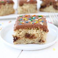 Banana Nutella Swirl Cake with Nutella Frosting | Two Peas and Their Pod (www.twopeasandtheirpod.com) #recipe #cake