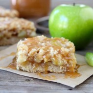 Salted Caramel Apple Crumb Bars from Two Peas and Their Pod (www.twopeasandtheirpod.com)