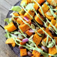 Butternut Squash Black Bean Tostadas | Two Peas and Their Pod #recipe #vegetarian #gluten_free