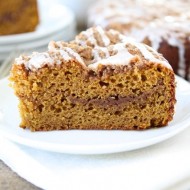 Pumpkin Cinnamon Streusel Coffee Cake | Two Peas and Their Pod #recipe #pumpkin