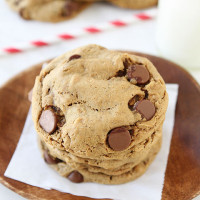Flourless-Peanut-Butter-Chocolate-Chip-Oatmeal-Cookies-1