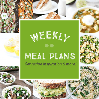 Weekly Meal Plan | Week 11 | Two Peas & Their Pod