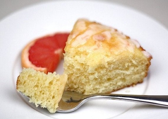 Pink Grapefruit Yogurt Cake Recipe Image