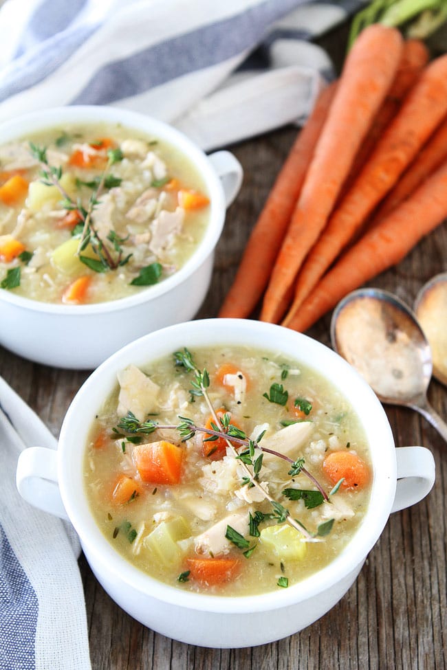 Hearty Chicken and Rice Soup Recipe