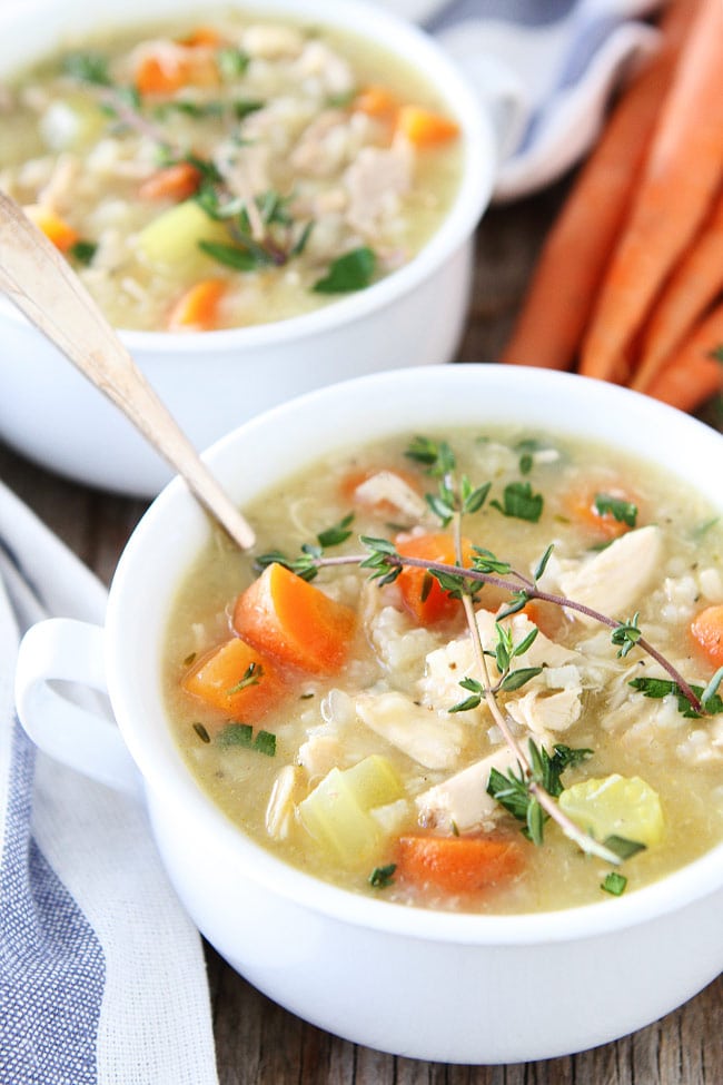 Easy Chicken and Rice Soup Recipe 