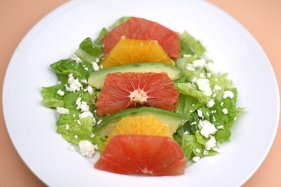 Grapefruit, Orange, and Avocado Salad Recipe Image