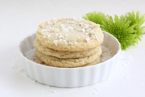 coconut lime sugar cookies