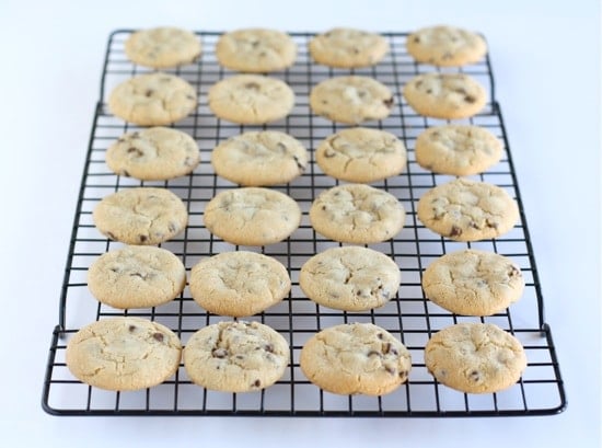 Mini Chocolate Chip Cookies Pop-ably Good