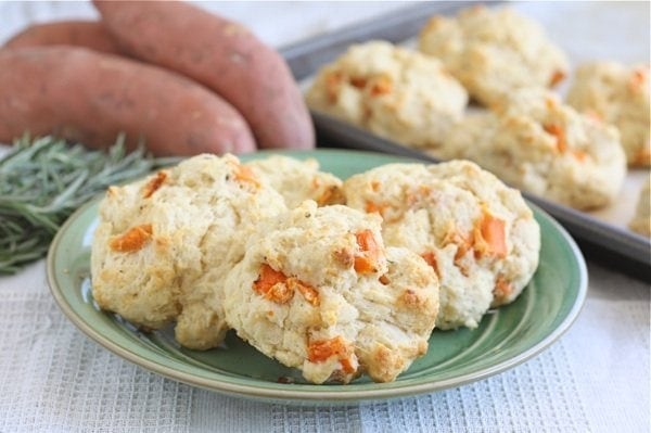 Sweet Potato Rosemary Biscuits Image