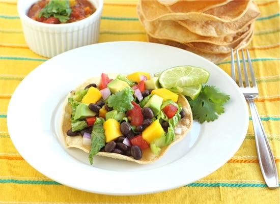 black-bean-and-mango-tostadas