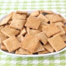 homemade wheat thins