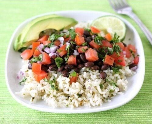Mexican Rice Bowl - Two Peas & Their Pod