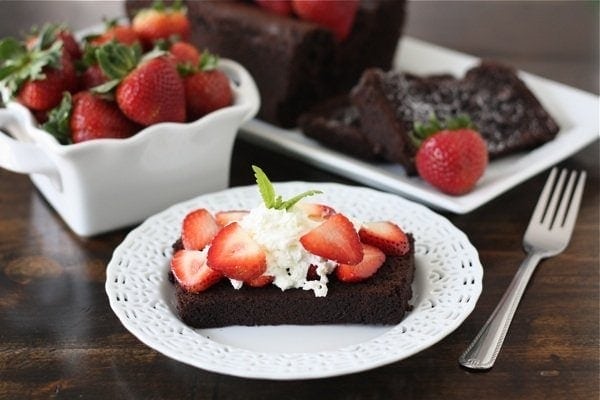 Double Chocolate Loaf Cake 
