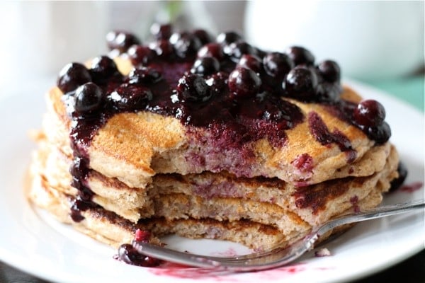 Whole Wheat Kefir Pancakes | Kefir Pancake Recipe