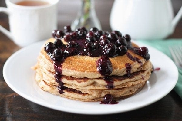 Whole Wheat Kefir Pancakes | Kefir Pancake Recipe