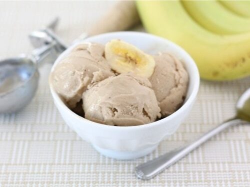Chunky Monkey Protein Ice Cream (Ninja CREAMi) - Little Bits of