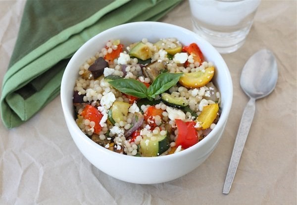 Israeli Couscous Salad with Roasted Vegetables Image