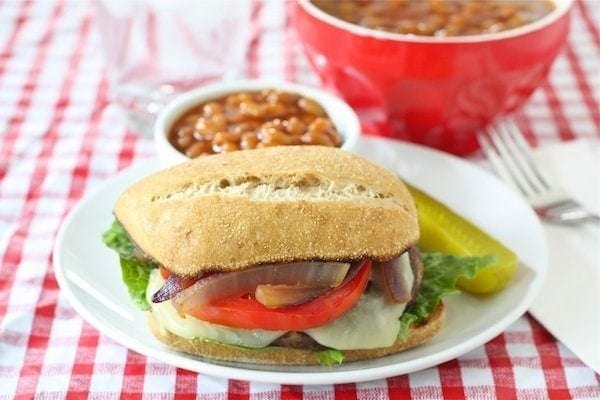 Portobello Mushroom Burgers Image