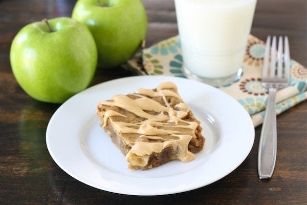 Peanut Butter Apple Bars Image