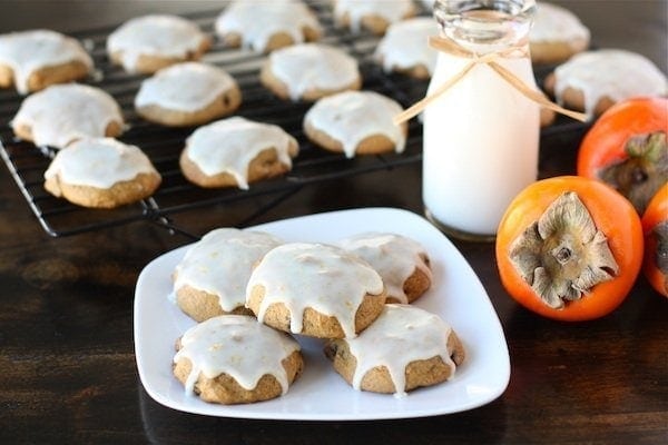 Persimmon Cookies are the perfect cookie for the holidays! 