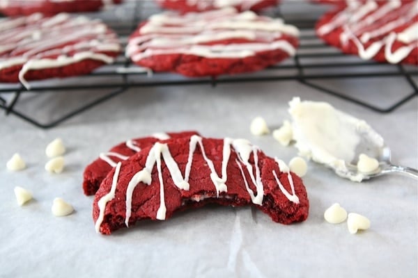 red velvet cookies from scratch