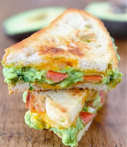 72 Bacon Guacamole Grilled Cheese Sandwich Idea