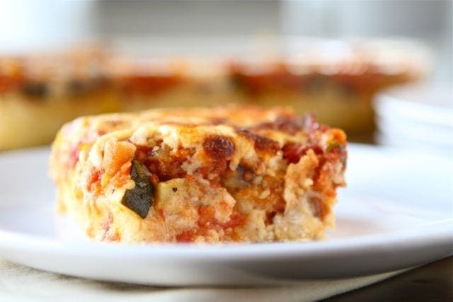 Baked Polenta Pie Image