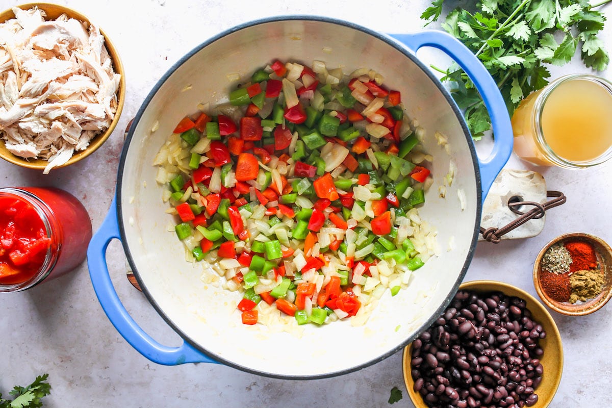 Chicken Fajita Soup {Easy} Two Peas & Their Pod