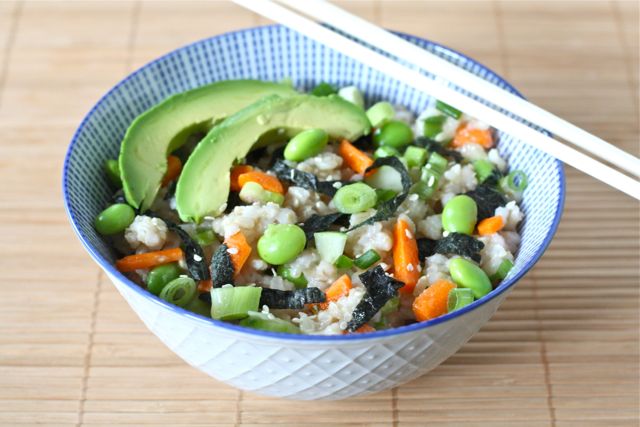 Easy Sushi Rice - Slender Kitchen