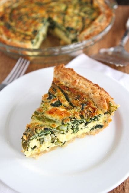 Spinach Tomato And Feta Quiche