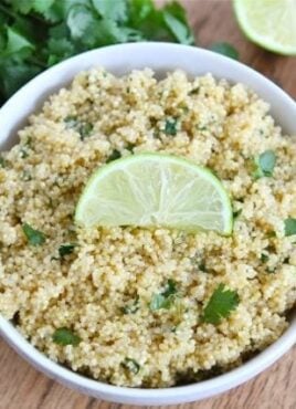 quinoa recipe with lime and cilantro