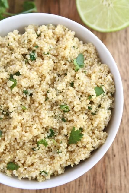How to season quinoa - boil in broth!