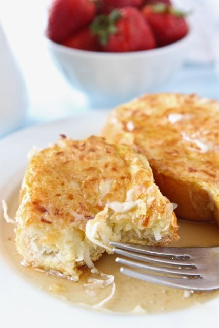 Coconut Crusted French Toast 