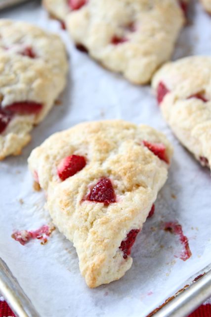 Strawberry Ricotta Scones Recipe